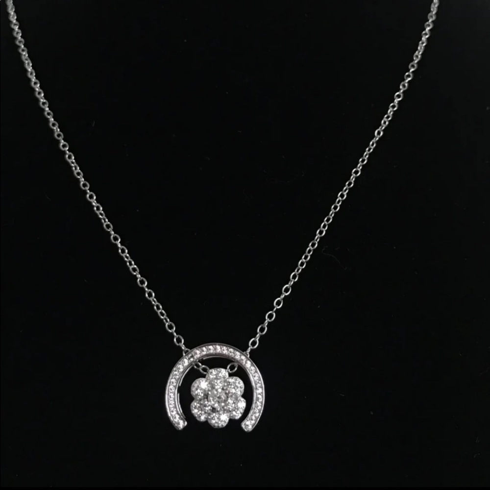 Multi-wear 6-in-1 necklace 18k platinum plated